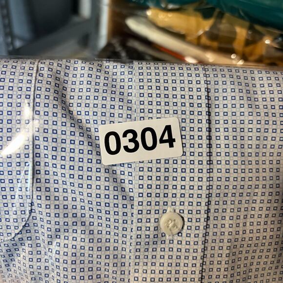 Wrangler George Strait Shirt Men's XL Blue Check Short Sleeve Western Cowboy - Picture 8 of 8